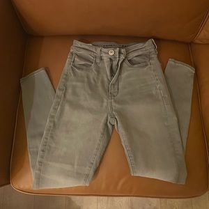 American eagle grey jeggings